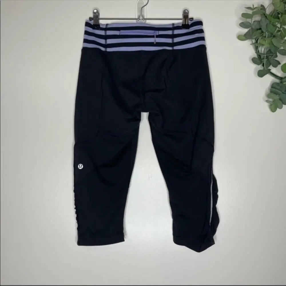 Lululemon Run For Your Life Crop Leggings Size 8